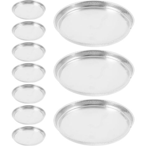 Coupelles de Pesée en Aluminium 90mm 10 Pièces pour Balance de Laboratoire Bords Entièrement Arrondis Ultralégères Surface Lisse et Réfléchissante pour Environnements de Laboratoire Chimique (1/5)