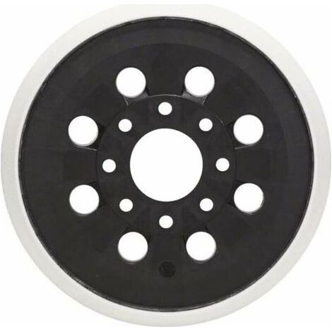 Lot de 2 patins de ponceuse de rechange à 8 trous de 12,7 cm, compatibles avec Bosch GEX 125-1 AE, PEX 220 A, PEX 220 AE (1/4)