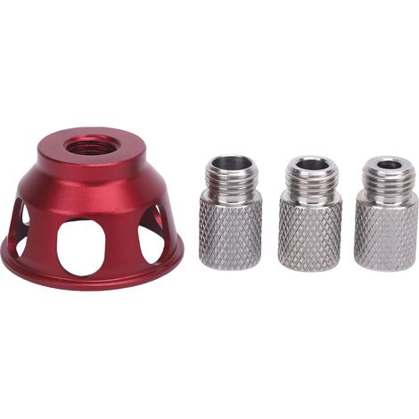 Localisateur de trous verticaux, positionneur de perçage droit en alliage d'aluminium avec bagues de 6mm 8mm 10mm pour le travail du bois