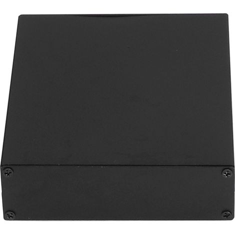 Boîtier en aluminium noir sable/plat 33114140 mm pour instruments CNC, boîtier en alliage d'aluminium, profilé en aluminium, câbles de circuit, boîtier d'instrument (1/5)