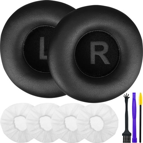 Coussinets de rechange pour JBL Tune 450BT (T450BT)/Tune 460BT(T460BT)/Tune 500BT (T500BT)/Tune 510BT/Tune 520BT, housse de casque pour JR300BT/JR300/JR 310BT/JR310/E40BT (70 mm) (1/5)