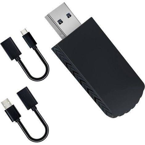 Adaptateur CarPlay Sans Fil pour Adaptateur de Voiture USB Brancher et Utiliser 5 GHz Convertir Filaire en Botier Sans Fil Carplay pour Petit
