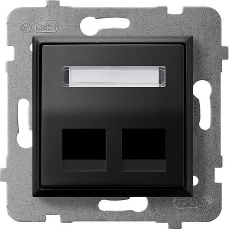 Steckdosengehäuse Ospel gpk-2us/p/33 2 Steckplätze IP20