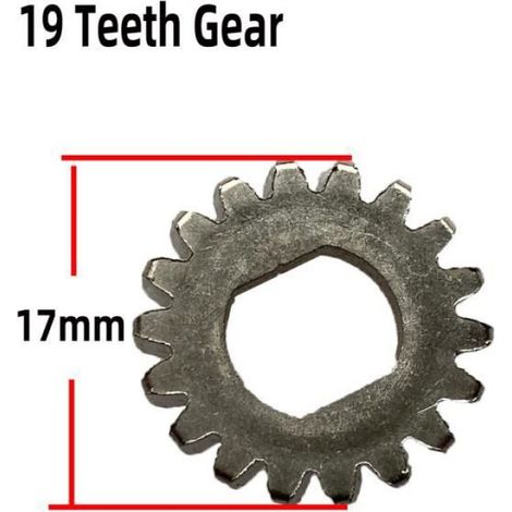 Engrenage - Moteur De Toit Ouvrant - 19 Dents - Pour Système De Puits De Lumière - 1 Pièce (1/4)