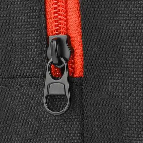 couleur : Noir. Matière : Tissu Oxford. Convient pour le sac de rangement de la machine à laver Rubbermaid. (1/5)
