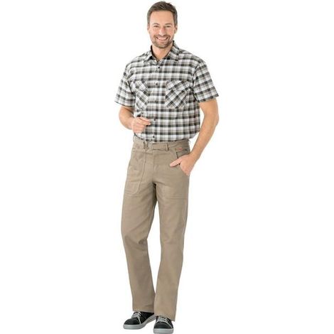Arbeitshose Bundhose BW 290 khaki Größe 54 (1/5)