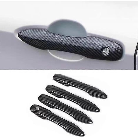 4-teiliges Set Türgriffschutzabdeckungen aus Kohlefaser für Toyota Camry (2018–2023) – Außentürgriff-Dekoration – Autozubehör
