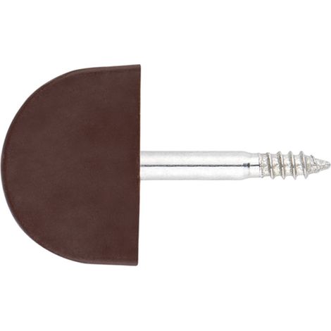 SV-NB - SUPPORTO VETRINA NYLON MARRONE GRANDE ( 200 pz.)