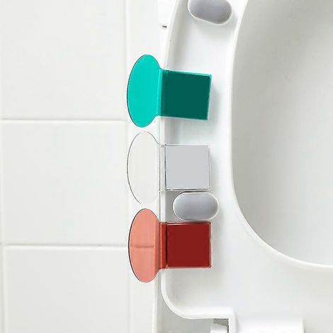 WC-Deckel-/Sitzhebergriff, WC-Deckelheber, WC-Sitzhalter, Hebehilfen, Badezimmerzubehör für Zuhause, Büro, Hotel und mehr für einen hygienischen Lebensstil (1/3)