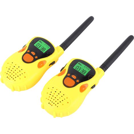 Talkie-walkie pour enfants, jouet interactif portable avec son clair et signal stable. (1/5)