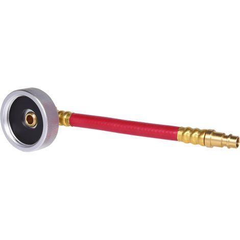 KS Tools Adaptateur de manchon de purge E 20 avec flexible de raccordement mobile pour purge du frein (1/5)