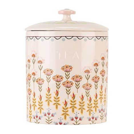 Cath Kidston Painted Table Ceramic Tea Storage (1/2)