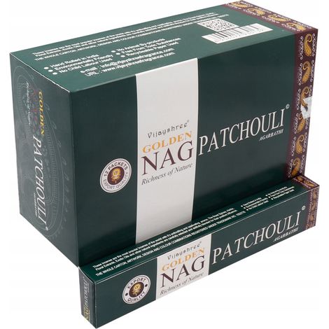 Varitas de incienso Golden Nag 15g - Pachulí pachulí G07