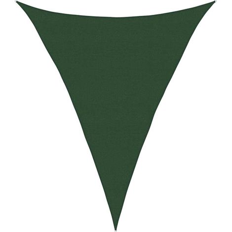 Maison Exclusive - Sonnensegel 160 g/m² Dunkelgrün 5x6x6 m HDPE (1/5)