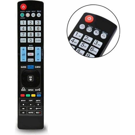 TELECOMANDO LG COMPATIBILE TV LCD HDTV SMART 3D LED COMPATIBILE COME ORIGINALE