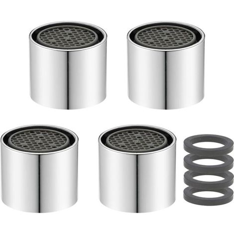 Filetage interne (M18) 4 pièces M18/M20/M22/M24/M28 pièces de rechange pour filtre économiseur d'eau pour aérateur de robinet (1/4)