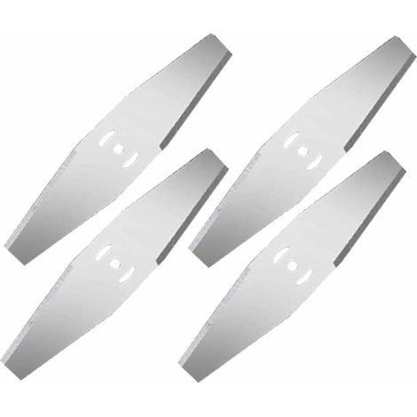 Remplacement des Têtes de Lame de Coupe-Herbe Tondeuse à Gazon Lames de Débroussailleuse Têtes de Lame De Désherbant(Blade x 4) (1/5)