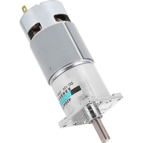 DC-Getriebemotor Mini Niedrigdrehzahl CW CCW Permanentmagnethalterung Sportsteuerung 12V XD42GA755 (50 U/min) (1/5)