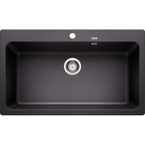 Blanco Naya XL 9 - Silgranitspüle, 86x51 cm, Anthrazit 521811 (1/3)