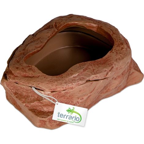Ciotola, piatto PER terrario PER cibo secco vivo PER acqua CON bordo di 11 cm (1/5)