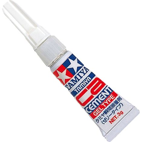 Colle cyano gel - texture épaisse - Tamiya