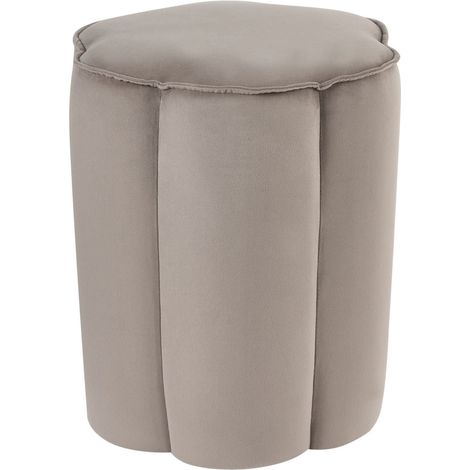 Pouffe TAPPEN Velvet Taupe