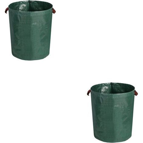 FENOPLASTICA2X 200L Reißfeste Gartensäcke (Verdickte Ausführung 200L 56x80cm) (1/4)