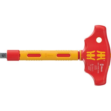 Wera 410 i VDE B RA VDE Tournevis 4 pans Longueur de la lame: 130 mm