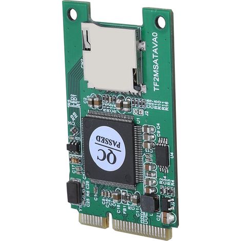 Carte Micro SD vers SSD mSATA Mini PCI-E Adaptateur pour PC (1/5)
