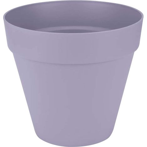 elho® Loft Pflanzkübel Urban 40 Lavendel Lila mit Rollen Ø 39 cm - Kunststoff (1/4)
