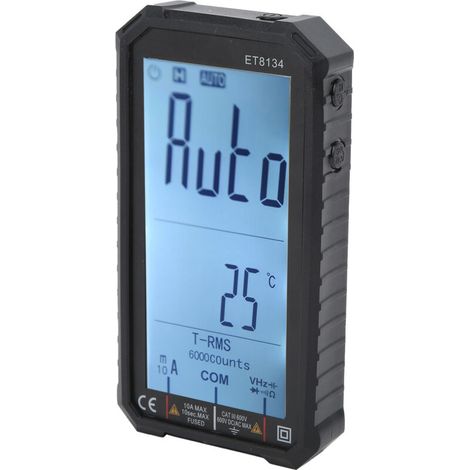 SJLERST ET8134 Multifunktions-Multimeter, LCD, Automatik, mit Alarmfunktion, 10 A, 600 V