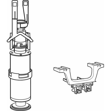 Kit trasformazione doppio scarico cilindrica mod. Rios VALSIR (1/2)