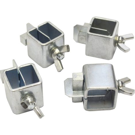 Faithfull ATS6961 4-Piece Sheet Metal Butt Welding Clamps for Precise Metal Joining