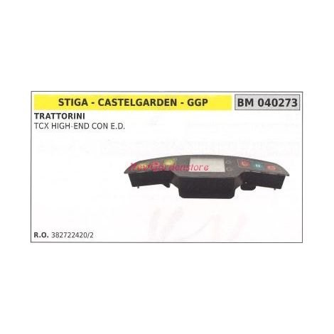 Elektronische Zeitkarte CASTELGARDEN Traktor TCX HIGH END MIT E.D 040273