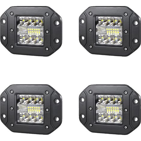 Lampe de travail LED, 42W de luminosité, design étanche (1/2)