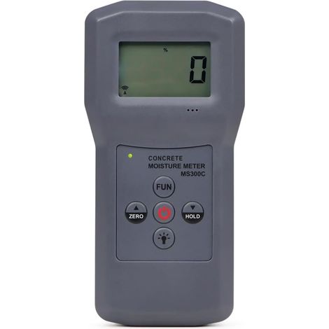 Humidimètre Numérique Professionnel pour Mesurer la Teneur en Humidité du Béton, du Bois, du Papier, du Bambou, du Carton et du Textile (1/5)