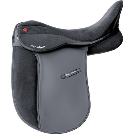 17", Nero: Sella da dressage Torino in similpelle e arcione ultra light in polimero archetto intercambiabile
