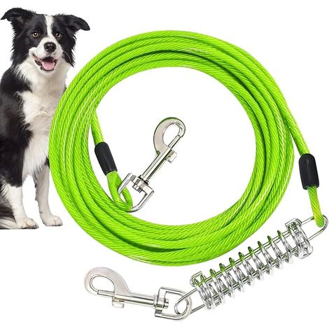 Dog Lead, Green, 15 m, Spring, Dog Lead, Camping, Outdoor Activities (1/5)
