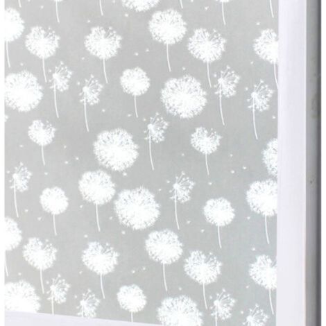 45x200cm Opaque Window Film, Electrostatic Window Film, Privacy Window Film, Self-Adhesive, Easy to Install, Reusable for Bedroom