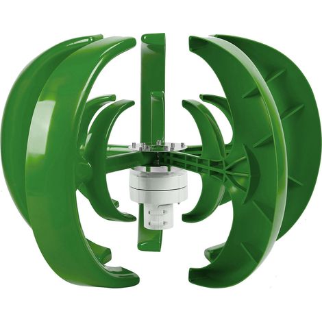 Windkraftanlage mit 5 Flügeln, Außenläufer, Wechselstrommotor, Stromerzeugungsbaugruppe, 1200 W, 12 V (1/5)