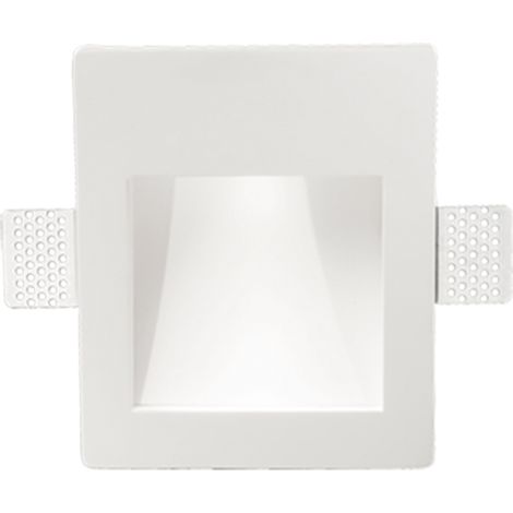 Lampada faretto da incasso LED FUNKY in gesso verniciato Bianco 14x17 cm (1/4)