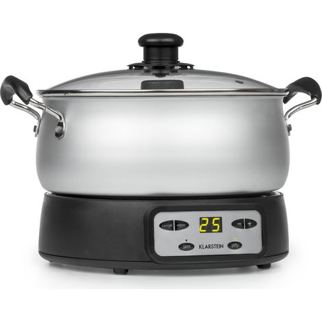 Klarstein Jam Session cocedor de mermelada y gelatina 1000W 2 programas automáticos