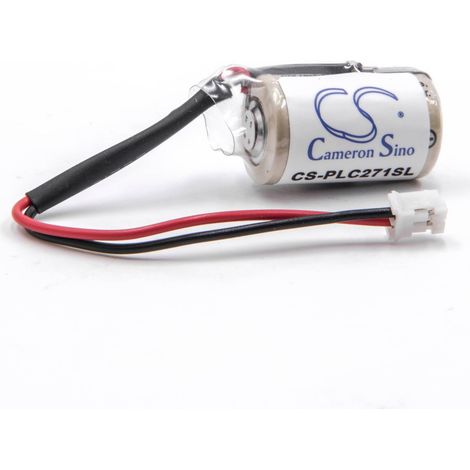 vhbw 1x batería reemplaza Omron COMP-311, CJ1W-BAT01 para controlador de periférico (850 mAh, 3 V, Li-MnO2) (1/2)