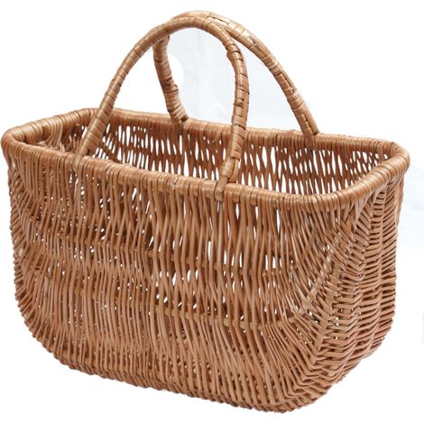 Einkaufskorb aus Weide, Tasche 42