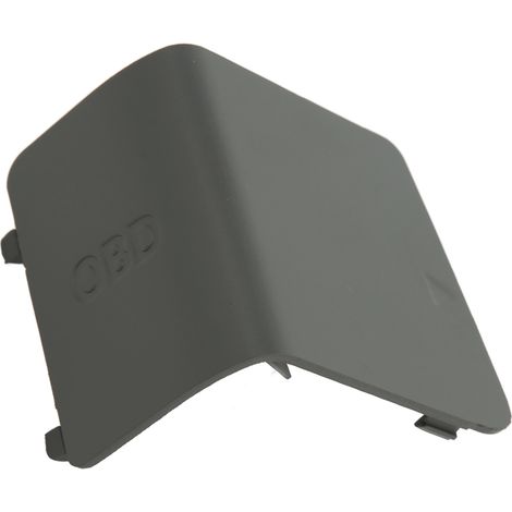 Cache de connecteur de diagnostic OBD 51437144966 - Cache de remplacement pour BMW Série 1 E81 E82 E87 E88 (conduite à gauche, gris) (1/5)
