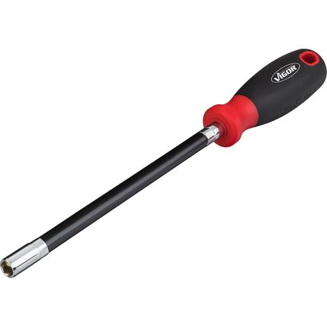 Vigor Cacciavite flessibile esterno profilo esagonale ∙ Larghezza chiave: 8 ∙ Lunghezza totale: 300 mm, 1 pezzo, V4666 (1/5)