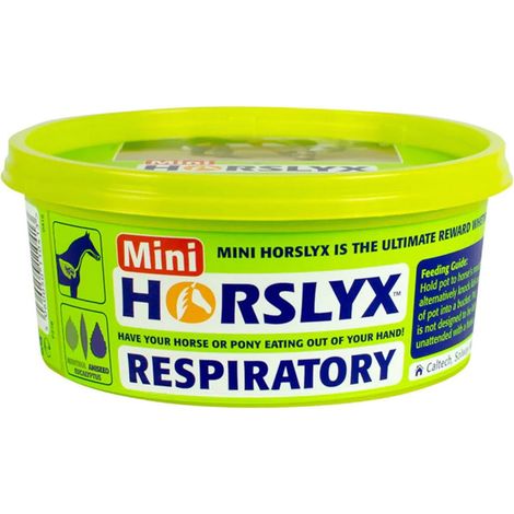 HORSLYX RESPIRATORY MINI 650g mentolo eucalipto e semi di anice per la salute delle vie respiratorie supplemento da leccare
