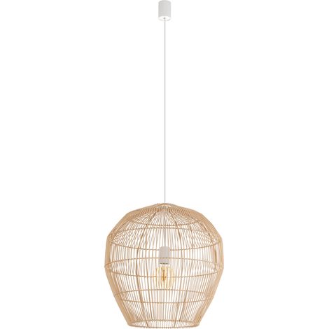 Lampada a sospensione in bambù Haiti M E27 25W Nowodvorski (1/5)