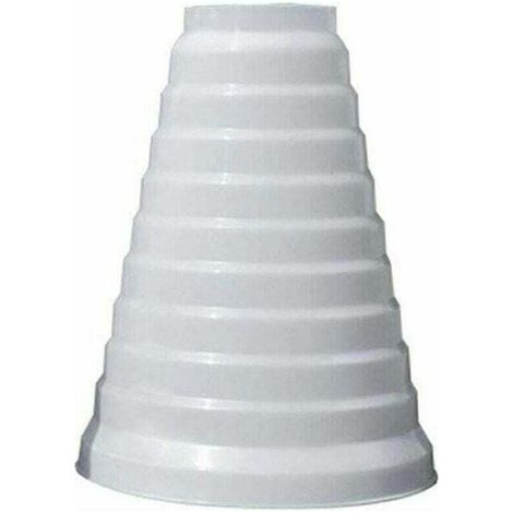 Réducteur universel PVC 80/200mm – Réducteur de tuyau rond pour ventilation – Compatible climatisation et ventilateurs extracteurs (1/4)