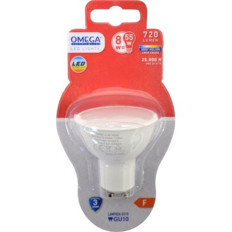 FARETTO LED GU10 8W 3000K